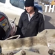 Illustration for article titled Here Is A Russian Man Filling A Car With Concrete